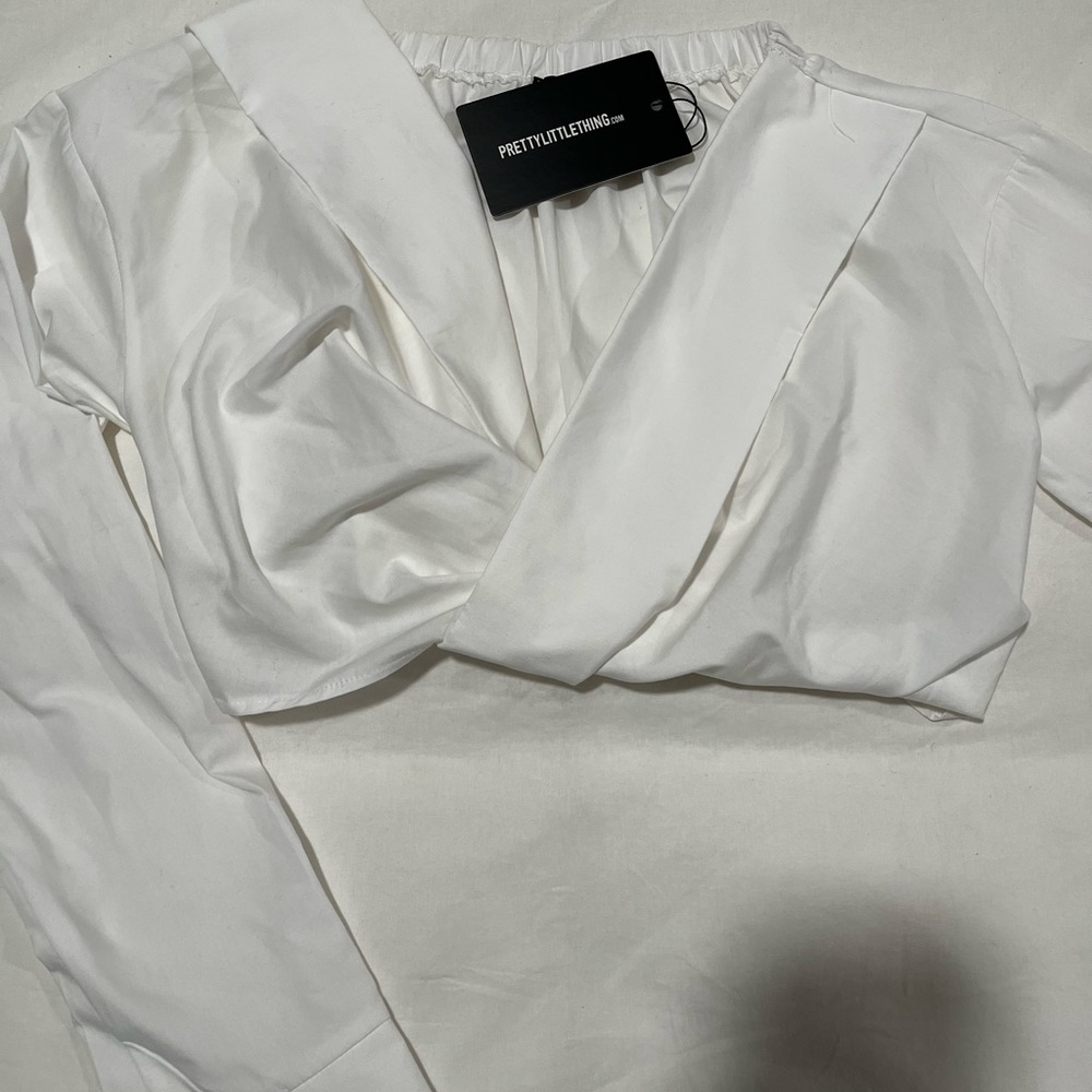 Brand new Pretty Little Thing White Long sleeve